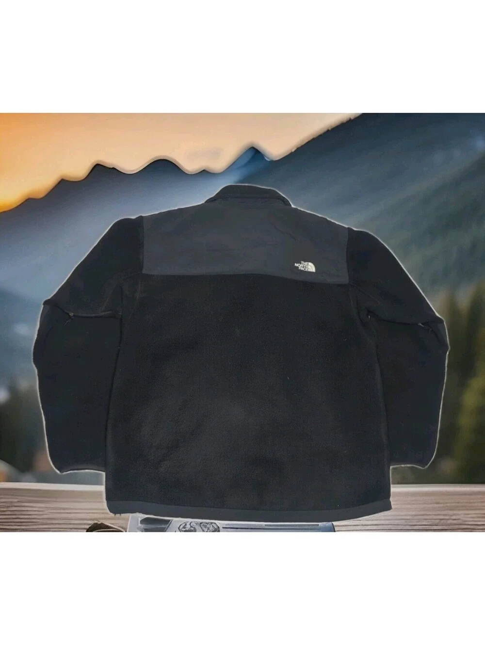 The North Face Polartec Denali Fleece Jacket Mens XL X-Large Black Retro Classic
